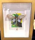 Mixed Media Dragon Fly Art